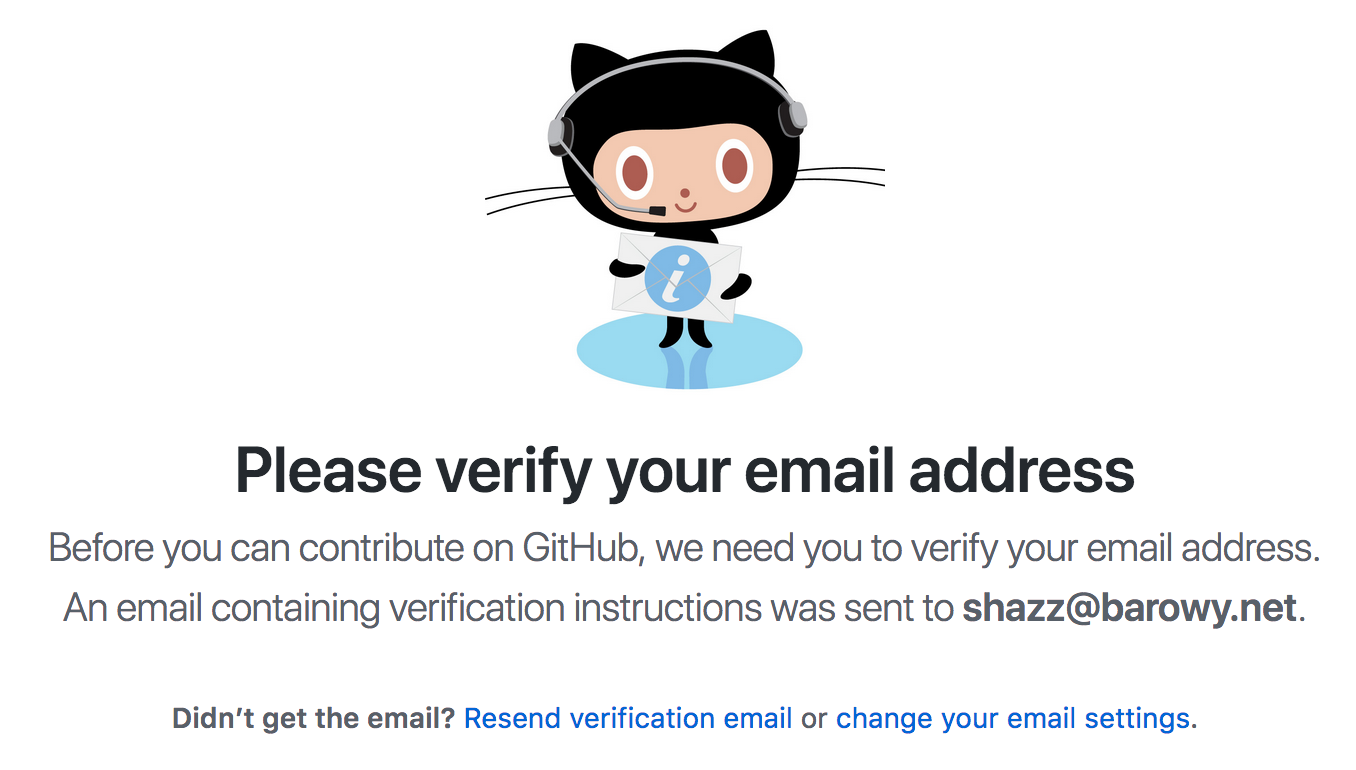 github you really do need to verify