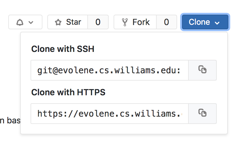 github clone method https