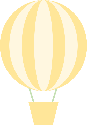 mini yellow balloon