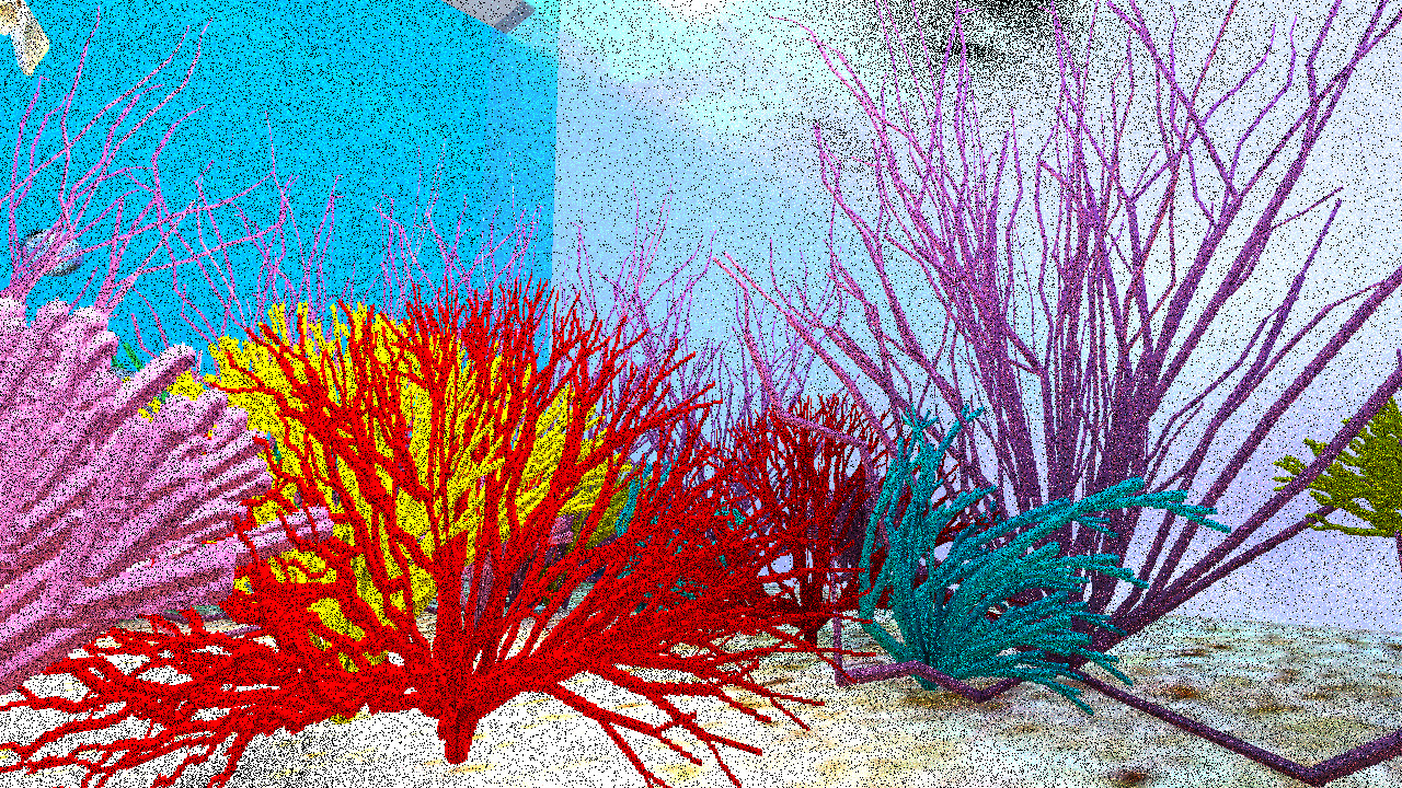 Another close up of our coral in a Fish Tank Scene. Another image from inside our fish tank to show off the detail, diversity, and beauty of our coral.