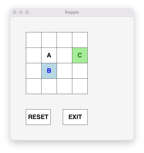 BoggleCube test code